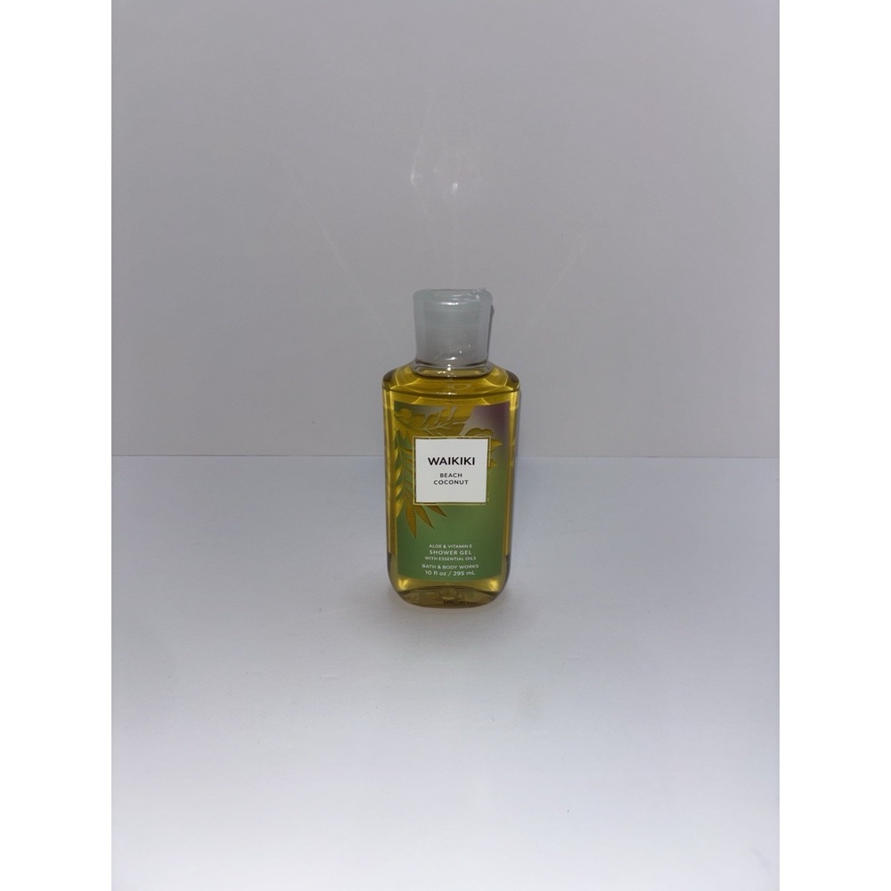 10 fl oz bottle of Bath & Body Works Waikiki Beach Coconut Shower Gel NEW Sealed